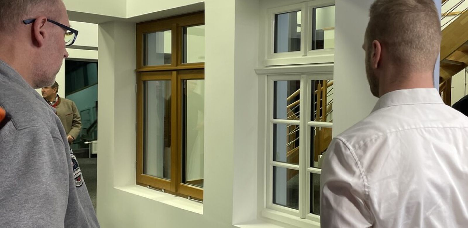 Betriebsbesichtigung bei Fenster- und Türenwerk Kuck